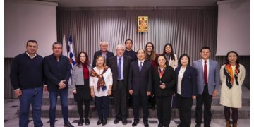 Αντιπροσωπεία της πόλης Γουχάν της Κίνας υποδέχτηκε ο δήμαρχος Αμαρουσίου Θεόδωρος Αμπατζόγλου