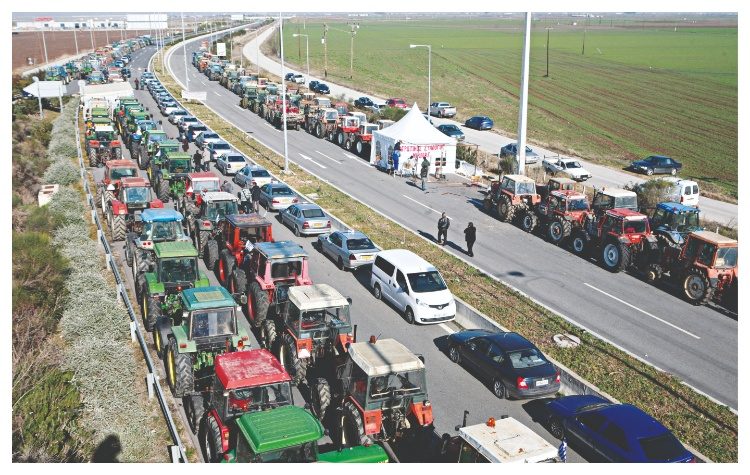 Ελλάδα σε «μπλόκο»