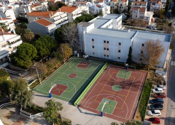 Νέα γήπεδα μπάσκετ και βόλεϊ στο 2ο Γυμνάσιο και 2ο Λύκειο Βριλησσίων