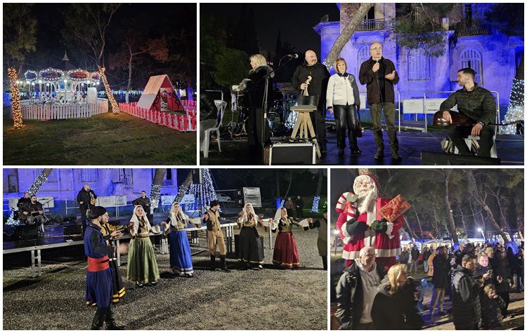 To Χριστουγεννιάτικο Χωριό στο Κτήμα Φιξ άνοιξε τις πόρτες του