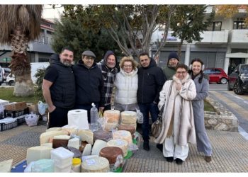 Πλατεία Νέας Πεντέλης : Πραγματοποιήθηκε η δράση διάθεσης προϊόντων Ελλήνων παραγωγών