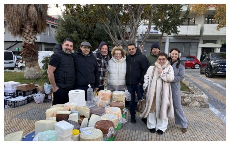 Πλατεία Νέας Πεντέλης : Πραγματοποιήθηκε η δράση διάθεσης προϊόντων Ελλήνων παραγωγών