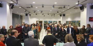 Στην κοπή πίτας του Εκδρομικού - Περιηγητικού Ομίλου Αμαρουσίου ο δήμαρχος Θεόδωρος Αμπατζόγλου