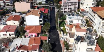 Ασφαλτοστρώθηκε τμήμα της οδού Μαραθωνοδρόμου