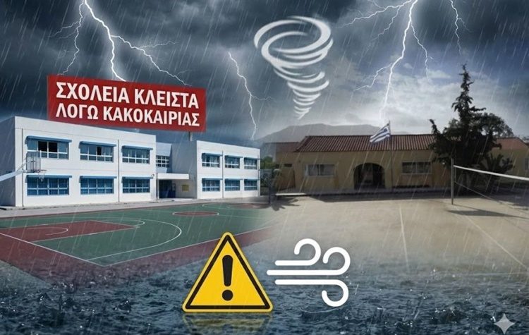 Νέα Φιλαδέλφεια – Νέα Χαλκηδόνα: Κλειστά σχολεία και βρεφονηπιακοί σταθμοί την Τετάρτη 21/1