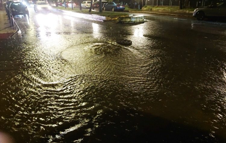 «Ρεκόρ» βροχής στου Παπάγου – Οι ενέργειες του Δήμου