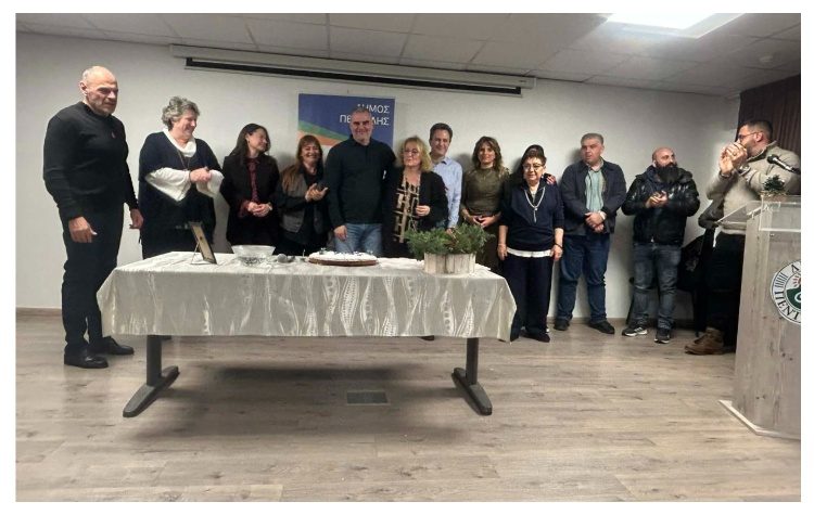 Παρουσία υψηλών προσκεκλημένων, η Πολιτική Προστασία του Δήμου Πεντέλης έκοψε την πίτα της