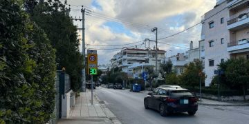 Βριλήσσια: ραντάρ ένδειξης ταχύτητας, ενίσχυση οδικής ασφάλειας