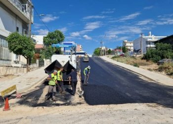 Συνεχίζεται η ανάπλαση οδών ήπιας κυκλοφορίας στη Μεταμόρφωση (ΦΩΤΟ: ΑΡΧΕΙΟ)