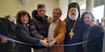 Εγκαίνια στο 1ο Πειραματικό Λύκειο Αμαρουσίου για τη Βιβλιοθήκη