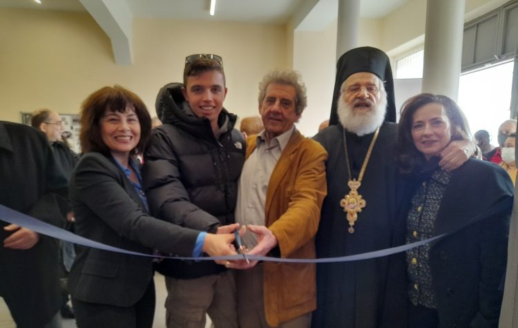 Εγκαίνια στο 1ο Πειραματικό Λύκειο Αμαρουσίου για τη Βιβλιοθήκη