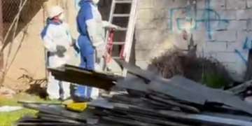 Απομακρύνθηκε αμίαντος από οικόπεδο στην Άνω Πεύκη