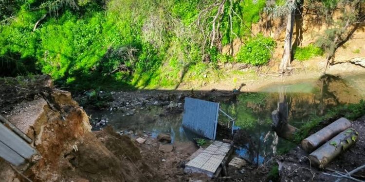 Eικόνες από το ρέμα Γιαμπουρλά