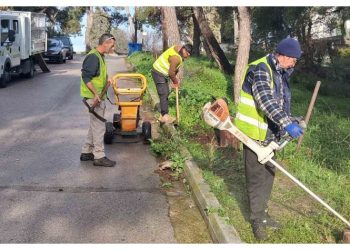 Στην περιοχή Βορρέ συνεχίστηκε το κυκλικό πρόγραμμα καθαριότητας