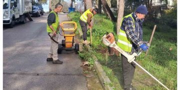 Στην περιοχή Βορρέ συνεχίστηκε το κυκλικό πρόγραμμα καθαριότητας
