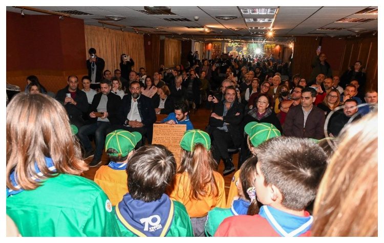 Την Κυριακή 8 Φεβρουαρίου πραγματοποιήθηκε στο Κέντρο Τέχνης και Πολιτισμού του Δήμου Αμαρουσίου η εκδήλωση κοπής της πρωτοχρονιάτικης πίτας του 3ου Συστήματος Αεροπροσκόπων Αμαρουσίου