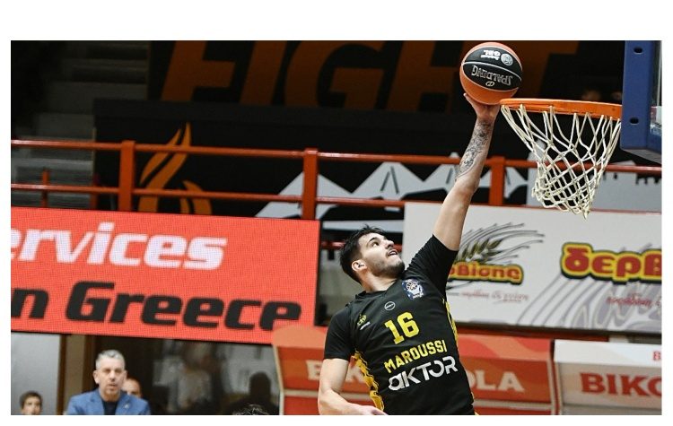 Το Μαρούσι πάλεψε για το μεγαλύτερο μέρος του αγώνα απέναντι στην φορμαρισμένη ΑΕΚ (μετρά 10 συνεχόμενες νίκες σε όλες τις διοργανώσεις), όμως η Ένωση στα τελευταία 8 λεπτά «έσφιξε» την άμυνά της και με σερί 24-7 , βρήκε περισσότερες λύσεις στην επίθεση επικρατώντας με 83-74 στο κλειστό των Άνω Λιοσίων για την 18η αγωνιστική της Basket League.