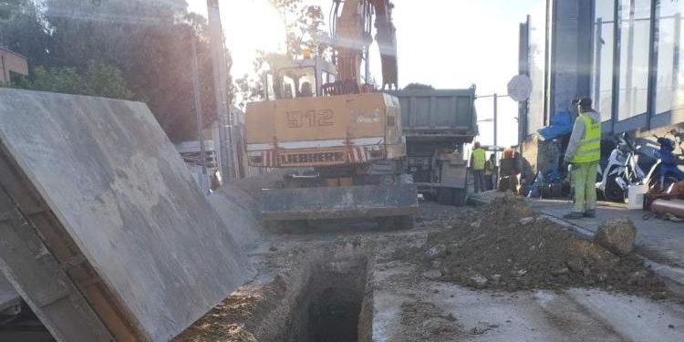 Έργα σε δίκτυο ακαθάρτων στον Δήμο Ηρακλείου