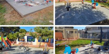 Έργα του Δήμου Λυκόβρυσης - Πεύκης σε δύο παιδικές χαρές
