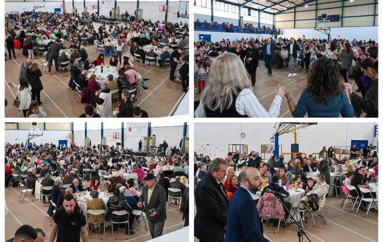 Πλήθος κόσμου γιόρτασε τα Κούλουμα στο Κλειστό Γήπεδο Μπάσκετ Πεύκης