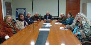 Με το Δ.Σ. του συλλόγου «Πινακοθήκη» συναντήθηκε ο δήμαρχος Αμαρουσίου Θεόδωρος Αμπατζόγλου