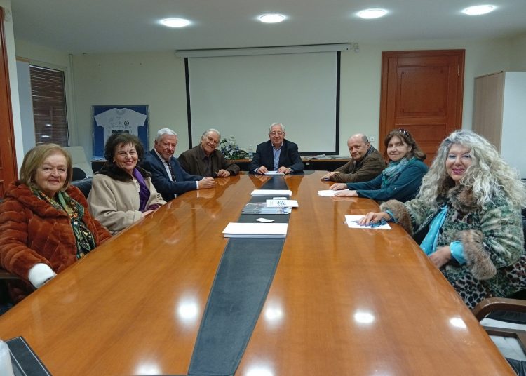 Με το Δ.Σ. του συλλόγου «Πινακοθήκη» συναντήθηκε ο δήμαρχος Αμαρουσίου Θεόδωρος Αμπατζόγλου