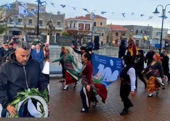 Παρουσία Γιάννη Αϊβάζη στις εκδηλώσεις για την έναρξη του αγώνα από τη Μάνη