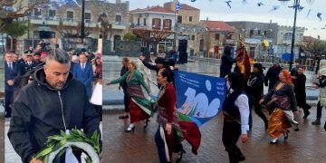 Παρουσία Γιάννη Αϊβάζη στις εκδηλώσεις για την έναρξη του αγώνα από τη Μάνη