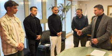 Ορκωμοσία τριών νέων δημοτικών αστυνομικών στον Δήμο Αγίας Παρασκευής