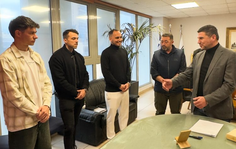 Ορκωμοσία τριών νέων δημοτικών αστυνομικών στον Δήμο Αγίας Παρασκευής