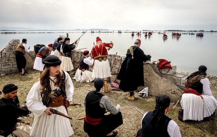 Η Έξοδος Μεσολογγίου, στο τελικό στάδιο παραγωγής