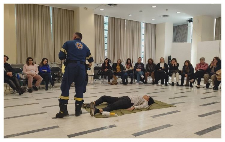Με μεγάλη συμμετοχή ολοκληρώθηκε ο εκτεταμένος κύκλος σεμιναρίων Α’ Βοηθειών στα σχολεία του Αμαρουσίου