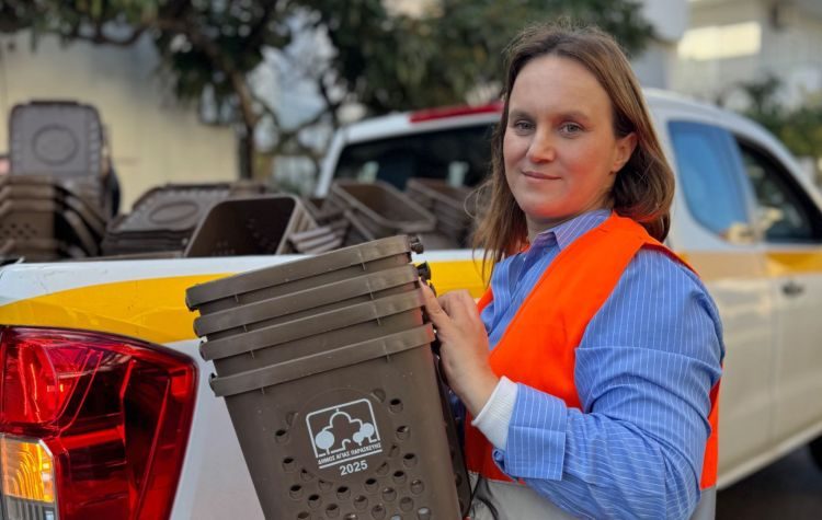 Συνεχίζεται η «καμπάνια» του Δήμου για τον καφέ κάδο