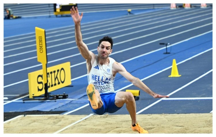 Παγκόσμιο Κλειστού Στίβου:  Ο Μίλτος Τεντόγλου στην έκτη θέση στον τελικό του μήκους