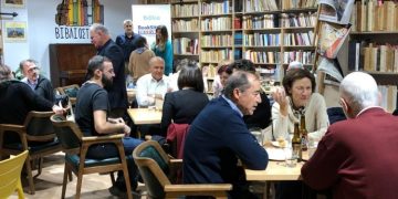 Eικόνα από προηγούμενη βραδιά στον Βιβλιοστάτη