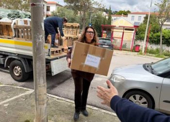 H αντιδήμαρχος Χαλανδρίου Έλενα Χριστούλη