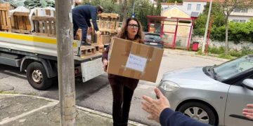 H αντιδήμαρχος Χαλανδρίου Έλενα Χριστούλη