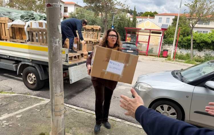 H αντιδήμαρχος Χαλανδρίου Έλενα Χριστούλη