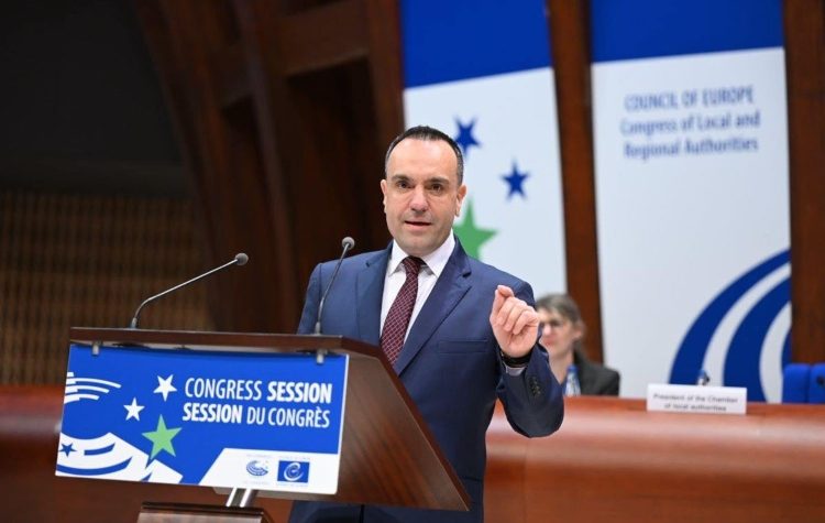 Πρόεδρος των Τοπικών Αρχών του Συμβουλίου της Ευρώπης το μέλος της ΚΕΔΕ Κωνσταντίνος Κουκάς