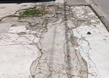 Πρόσφατη εικόνα της οδού Αποστολόπουλου, στο Κάτω Χαλάνδρι