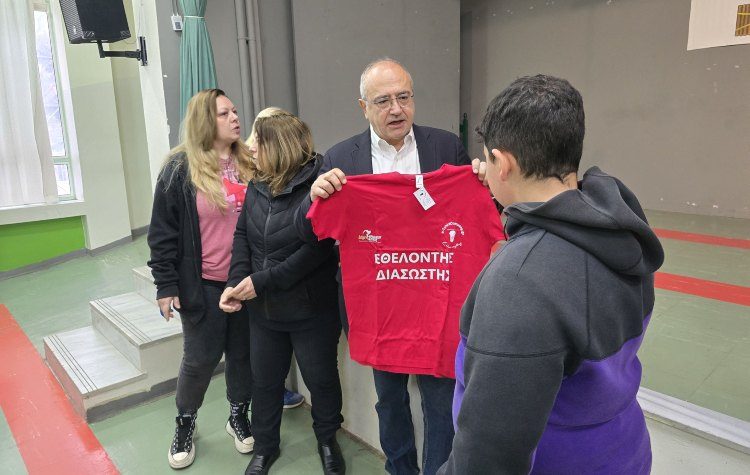 Τιμήθηκαν οι μαθητές «διασώστες» στο 5ο Γυμνάσιο Ηρακλείου