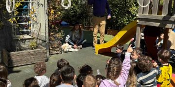 Τα παιδιά μαθαίνουν και εξοικειώνονται με τα ζώα