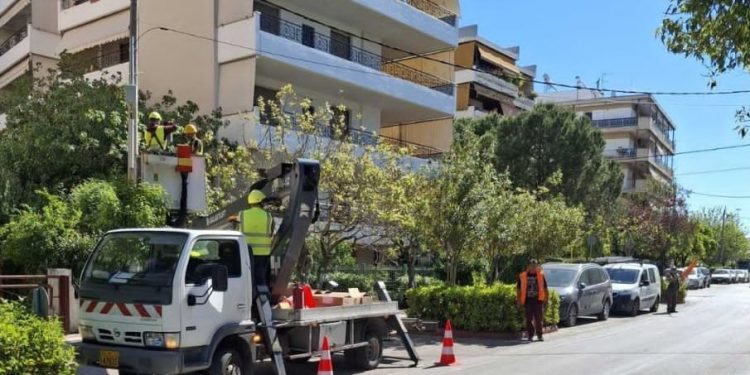 Δήμος Αμαρουσίου: Στο 70% η εγκατάσταση 5.500 φωτιστικών LED στους δρόμους της πόλης