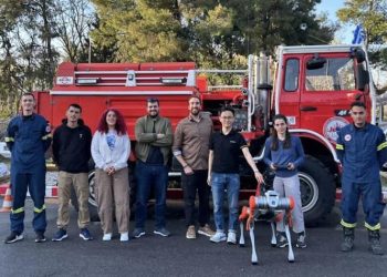 Εκάλη 2000: Δοκιμή ρομποτικού συστήματος πυρόσβεσης