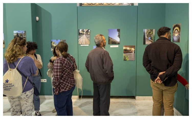 Η Ολυμπιακή Πινακοθήκη «Σπύρος Λούης» φιλοξένησε έκθεση φωτογραφίας των μαθητών του 1ου Πειραματικού Γυμνασίου Αμαρουσίου