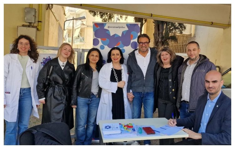 Κέντρο Υγείας Αμαρουσίου: Ενημερωτική δράση με «Όραμα Ελπίδας» για τη δωρεά μυελού των οστών