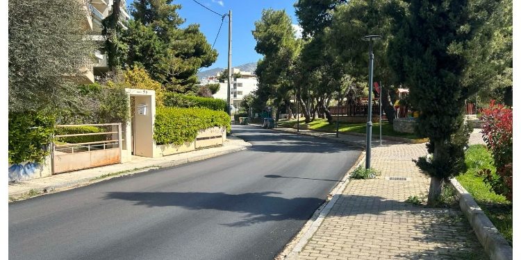 Ολοκληρώθηκαν οι εργασίες ασφαλτόστρωσης στις οδούς Γ. Γεννηματά και Θήρας
