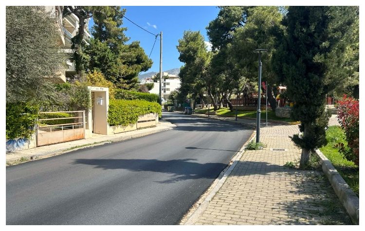 Ολοκληρώθηκαν οι εργασίες ασφαλτόστρωσης στις οδούς Γ. Γεννηματά και Θήρας