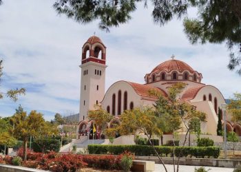 Άποψη του Ιερού Ναού Αγίου Γεωργίου Παπάγου