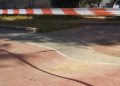 Καθίζηση στο προαύλιο του 4ου Λυκείου - 6ου Γυμνασίου στην Αλσούπολη